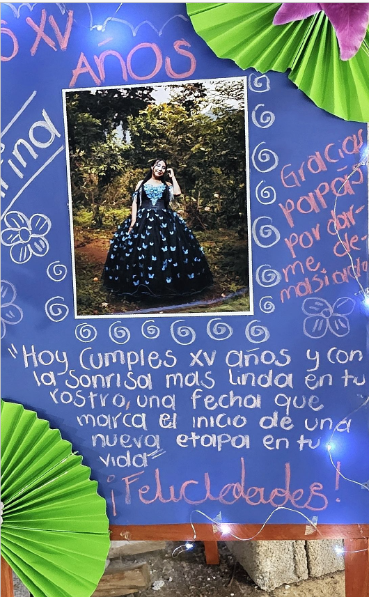 Decoración de XV años
